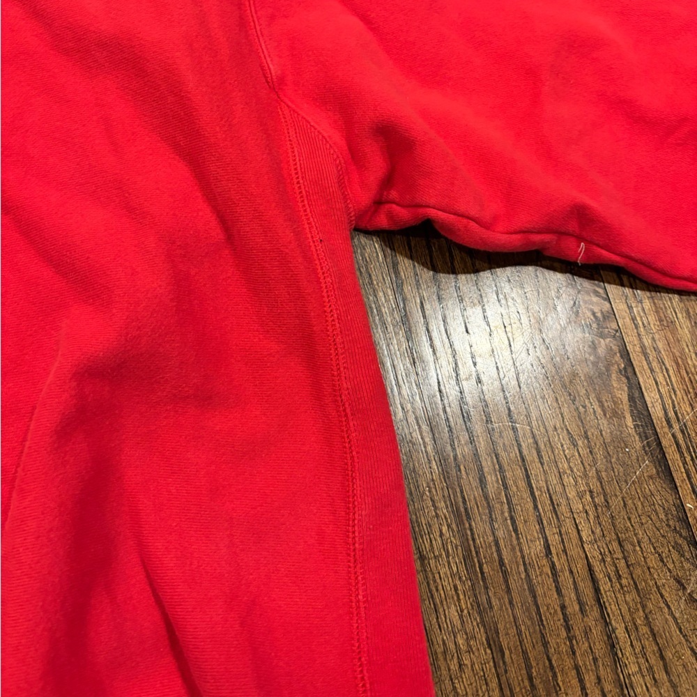 Champion Men's Vibrant Red Crewneck sweatshirt xl - Picture 2 of 5